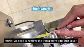 เครื่องตรวจจับโลหะเกรดอาหารการตรวจจับที่แม่นยำ