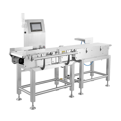 การตรวจสอบความเร็วสูง Weigher สําหรับสายการผลิต กระป๋องอาหารสามารถตรวจสอบความหนักแบบไดนามิก