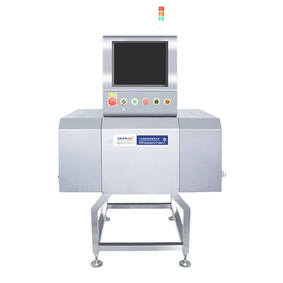 เครื่องเอ็กซเรย์แปรรูปอาหารเครื่องตรวจจับสายพานลำเลียง SUS304 / SUS316
