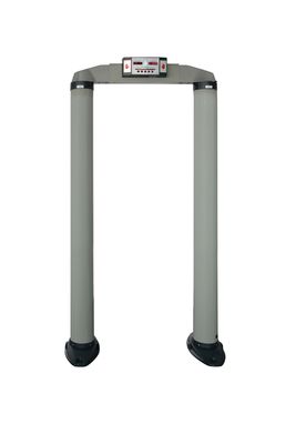 ตู้เซฟ 6 ประตูเดินผ่านเครื่องตรวจจับโลหะสำหรับชีวิตการใช้งานสาธารณะ