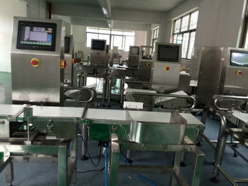 เครื่องตรวจสอบน้ำหนักของสายพานลำเลียงความแม่นยำสูงสำหรับการเรียงลำดับ / การชั่งน้ำหนัก