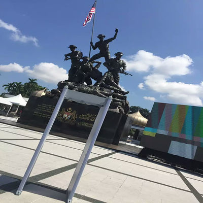 ประตูเลื่อนผ่านโครงเครื่องตรวจจับโลหะ 24 โซนพร้อมระบบควบคุมหน้าจอสัมผัส