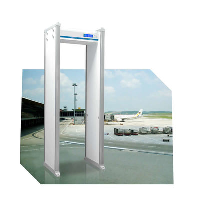 การใช้ความปลอดภัยของทางเดินในทางเดินผ่าน Metal Detector Frame Door โดย Metal Defender