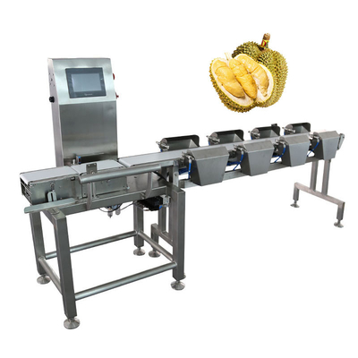 ความเร็วสูง ความแม่นยําสูง อัตโนมัติ Docking Line Multi-stage sorting Durian Pulp Fruit Scale