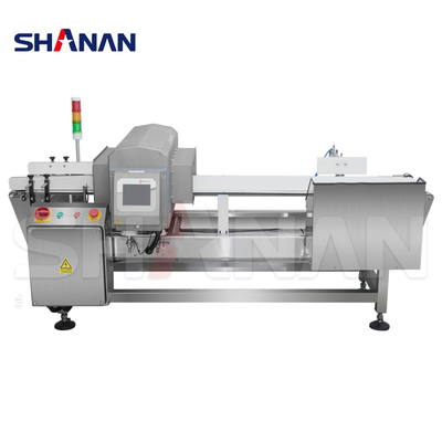เครื่องตรวจจับโลหะอาหารที่หลากหลาย เพื่อเพิ่มความรู้สึกและระดับการตรวจจับสูงด้วยความถี่หลายครั้ง
