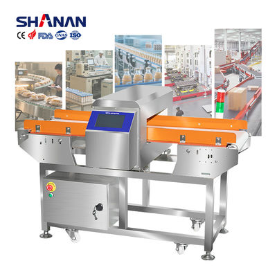 เครื่องตรวจจับโลหะสายพานขนส่งสแตนเลสที่พัฒนาการ สําหรับความจุภาระ 300 กิโลกรัม