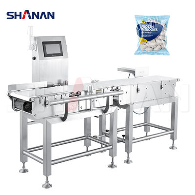 เครื่องชั่งน้ำหนักอัตโนมัติสำหรับตรวจสอบน้ำหนัก เครื่องชั่งน้ำหนักแบบกำหนดเองสำหรับอุตสาหกรรม เครื่องคัดแยกน้ำหนักพร้อมระบบปฏิเสธ