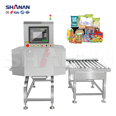 เครื่อง X Ray เครื่องตรวจสอบอาหาร Xray เครื่องตรวจจับโลหะอัตโนมัติ