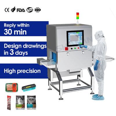 ระบบตรวจสอบอาหารด้วยรังสีเอกซ์ที่มีส่วนต่อประสานผู้ใช้ที่ใช้งานง่าย ทำงานในช่วงอุณหภูมิ 0 ถึง 40 องศาเซลเซียส เพื่อให้มั่นใจในการควบคุมอาหาร