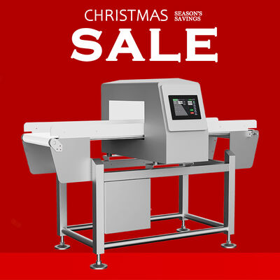 เครื่องตรวจจับโลหะอาหาร ระเบิดเข็มขัดขนส่งอัตโนมัติ หยุดสําหรับความปลอดภัยในการผลิตอาหาร