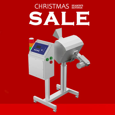 เครื่องแยกโลหะความรู้สึกสูง เครื่องตรวจจับโลหะแยกโลหะอัตโนมัติ พร้อมจอ LCD สําหรับผง