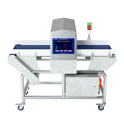 High Sensitivity Metal Detector For Food Processing Industry Conveyor Stop Belt For Food Safety
