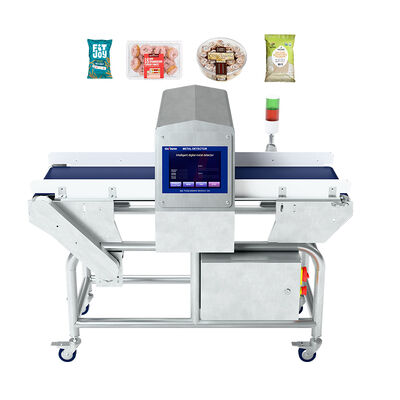 อาหารชีสครั๊กเกอร์และโรงงานเบสกิ๊ก คอนเวียร์เบิร์ท เครื่องตรวจจับโลหะ