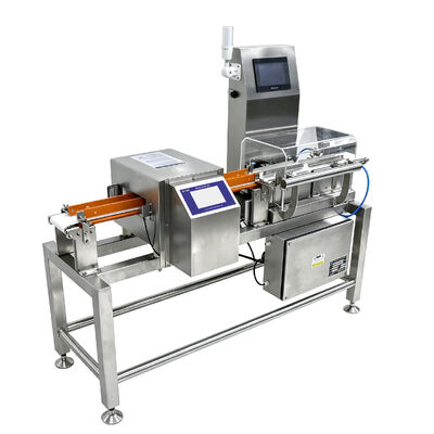Combo Metal Detector And Checkweigher solution รวมการตรวจจับโลหะที่แม่นยํากับการตรวจสอบน้ําหนักที่แม่นยําสําหรับกระบวนการควบคุม