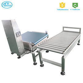 เครื่องตรวจสอบน้ำหนักอัตโนมัติประสิทธิภาพสูง / เครื่องตรวจสอบน้ำหนักสายพานลำเลียงอัตโนมัติ