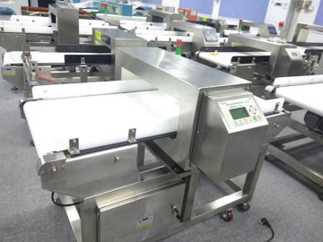เครื่องตรวจจับโลหะเกรดอาหารมาตรฐานยุโรปพร้อมหัวฉีด Pusher