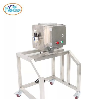 เส้นผ่านศูนย์กลางท่อ 50 มม. เครื่องตรวจจับโลหะเกรดอาหารสำหรับวัสดุพีวีซี